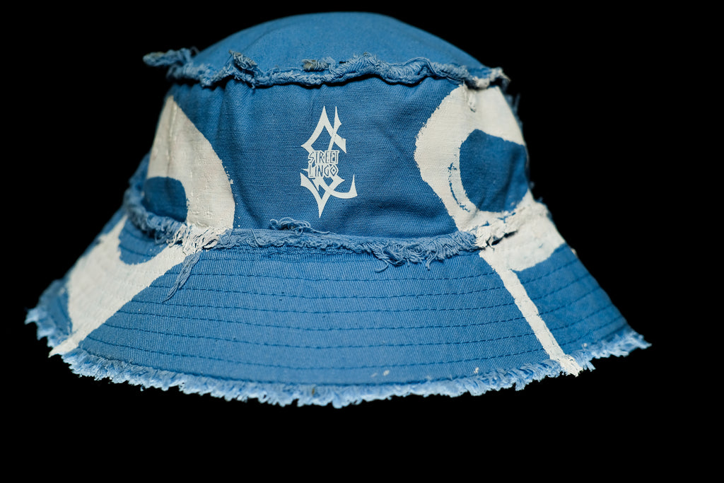 Ra Baba 2 in 1 Distress Hat (Blue)