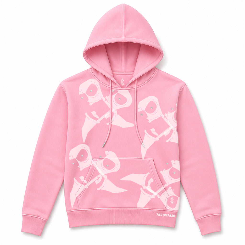 Ra Baba Habanero Hoodie (Dusty Pink)