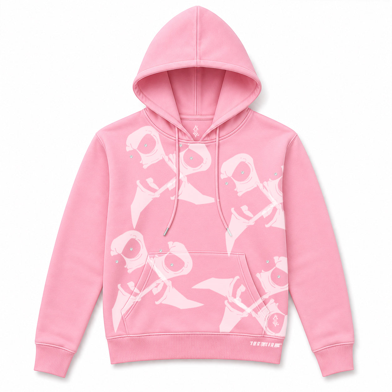 Ra Baba Habanero Hoodie (Dusty Pink)