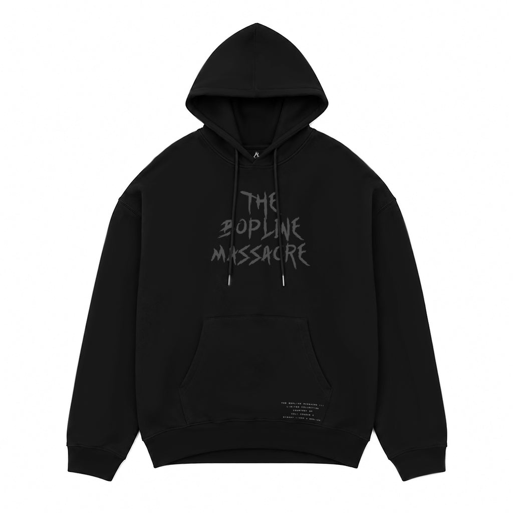 TBM IV Monochrome Artwork Hoodie (Black) (Pre-order)