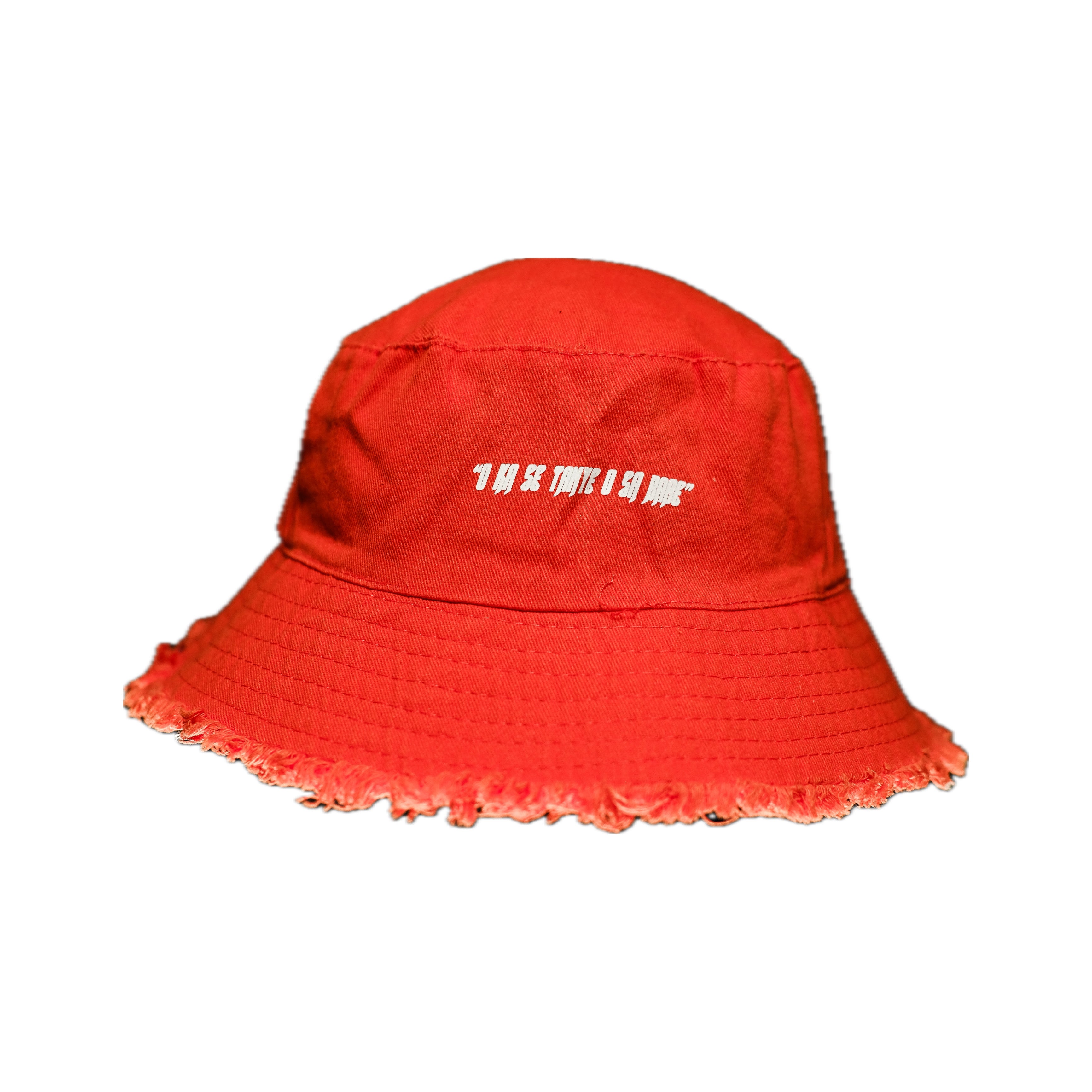Raba 2in1 Distress Hat (Orange)