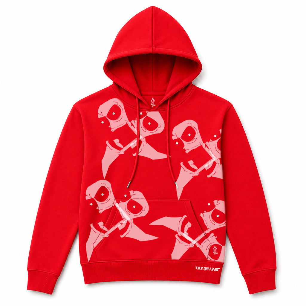 Ra Baba Hot Chilli Hoodie (Red)