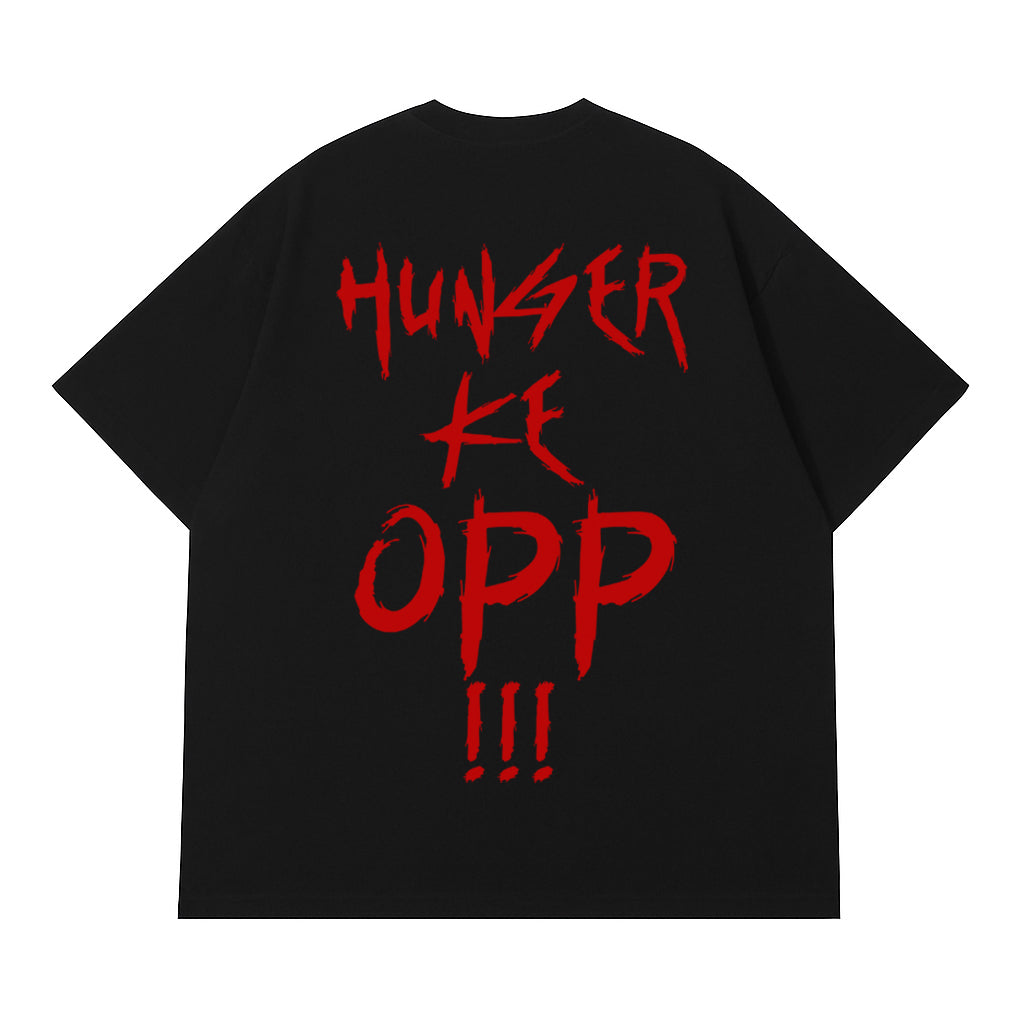 Hunger Ke Opp Blood Tee (Black)