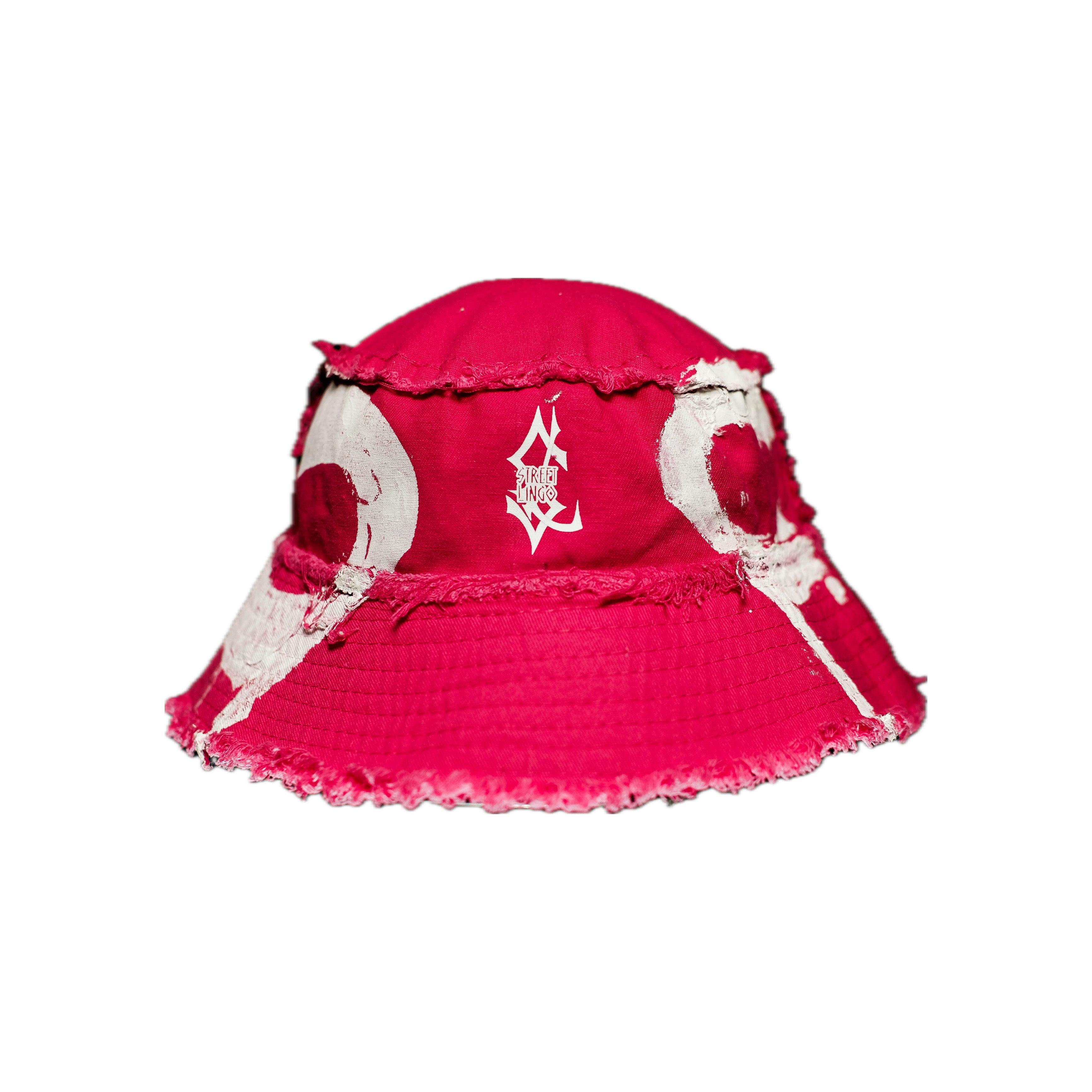 Raba 2in1 Distress Hat (Pink)